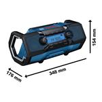 BOSCH GPB18V-3C Rádio (0.601.4A3.200)