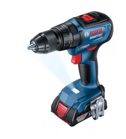 Bosch GSB 18V-50 Professional, 2x aku (2Ah), L-case (0.601.9H5.100)