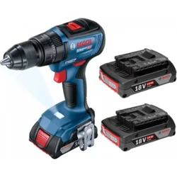 Bosch GSB 18V-50 Professional, 2x aku (2Ah), L-case