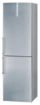 BOSCH KGN39A73 kombinovaná chladnička nerez, 221/88 l, třída A+, NoFrost, MultiAirFlow, supermrazení, LED ukazat