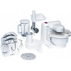 BOSCH MUM4657 MUM4657EU Kuchyňský robot, MUM4, 550 W, Bílá - Roboty kuchyňské