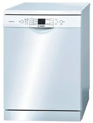 BOSCH myčka nádobí SMS 58M12 EU bílá, třída A, 60 cm, 5 programů, spotřeba 12l, Aqua Stop, ActiveWater, displej