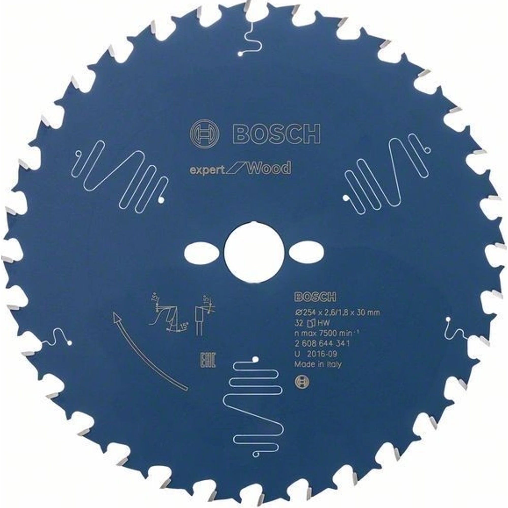 BOSCH Pilový kotouč EX WO T 254x30-32 (2.608.644.341)