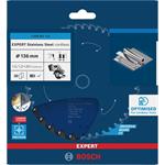 BOSCH Pilový kotouč EXPERT Stainless Steel cordless, 136 × 1,5/1,2 × 20 mm, T30 (2.608.902.132)