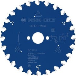 BOSCH Pilový kotúč EXPERT na drevo, 130 × 2,4/1,6 × 20 mm, T24 (2.608.644.006)