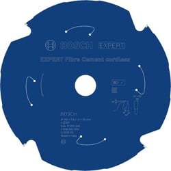 BOSCH pílový list EXPERT Fibre Cement akumulátorový, 165 × 1,8/1,2 × 20 mm, T4 (2.608.902.200)