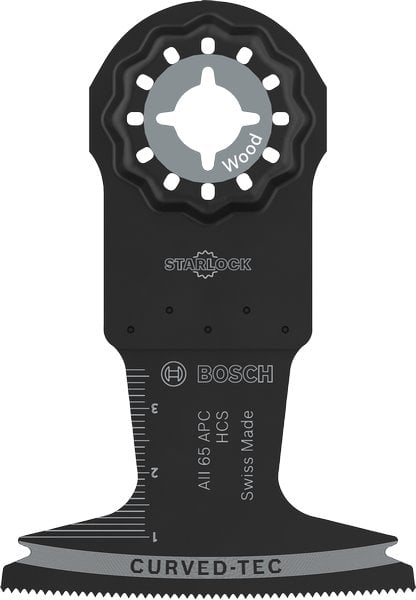 BOSCH Pilový list na dřevo AII 65 APC, Starlock, 65 × 40 mm, 10 ks (2.608.669.256)