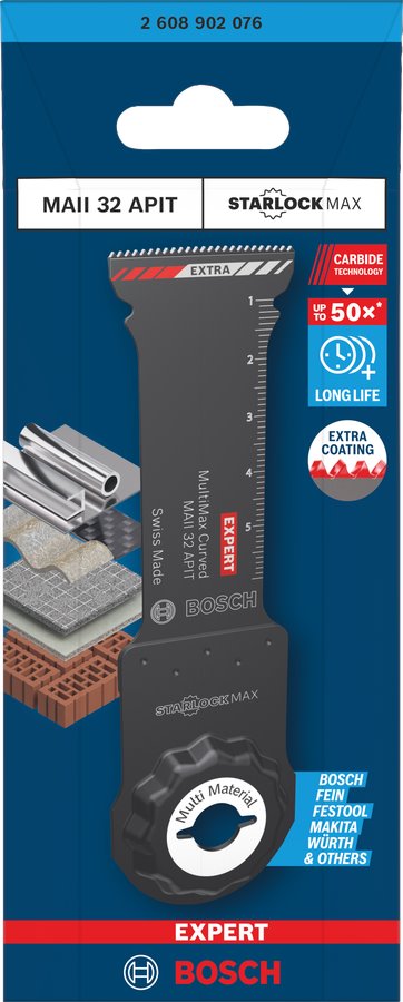 BOSCH Ponorný pilový list EXPERT PAIZ 32 AIT MetalMax, 32 × 70 mm (2.608.902.076)