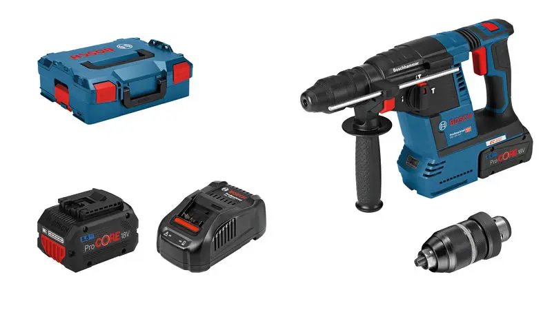 BOSCH PRO GBH 18V-26F Akumulátorové vrtací kladivo s SDS plus (0.611.910.00E)