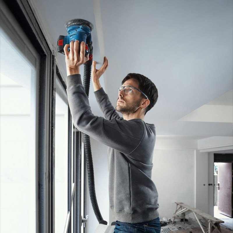 BOSCH PRO GEX 185-LI + L-BOXX Excentrická bruska (0.601.3A5.000)