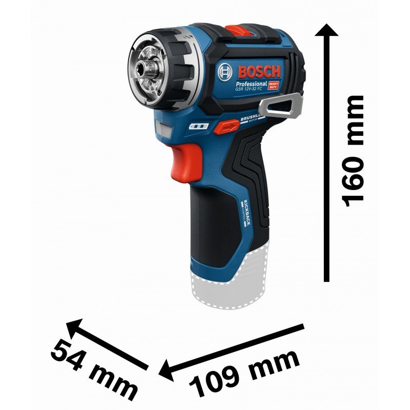 BOSCH PRO GSR 12V-32 FC + L-BOXX Šroubovák (0.601.9N7.102)
