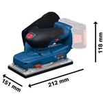 BOSCH PRO GSS18V-18 + L-BOXX Vibračná brúska (0.601.9R7.001)