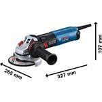 BOSCH PRO GWS 17-125 SB Úhlová bruska (0.601.7D0.700)