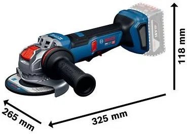 BOSCH PRO GWX18V-11PS Uhlová brúska s X-LOCK (0.601.9N4.400)