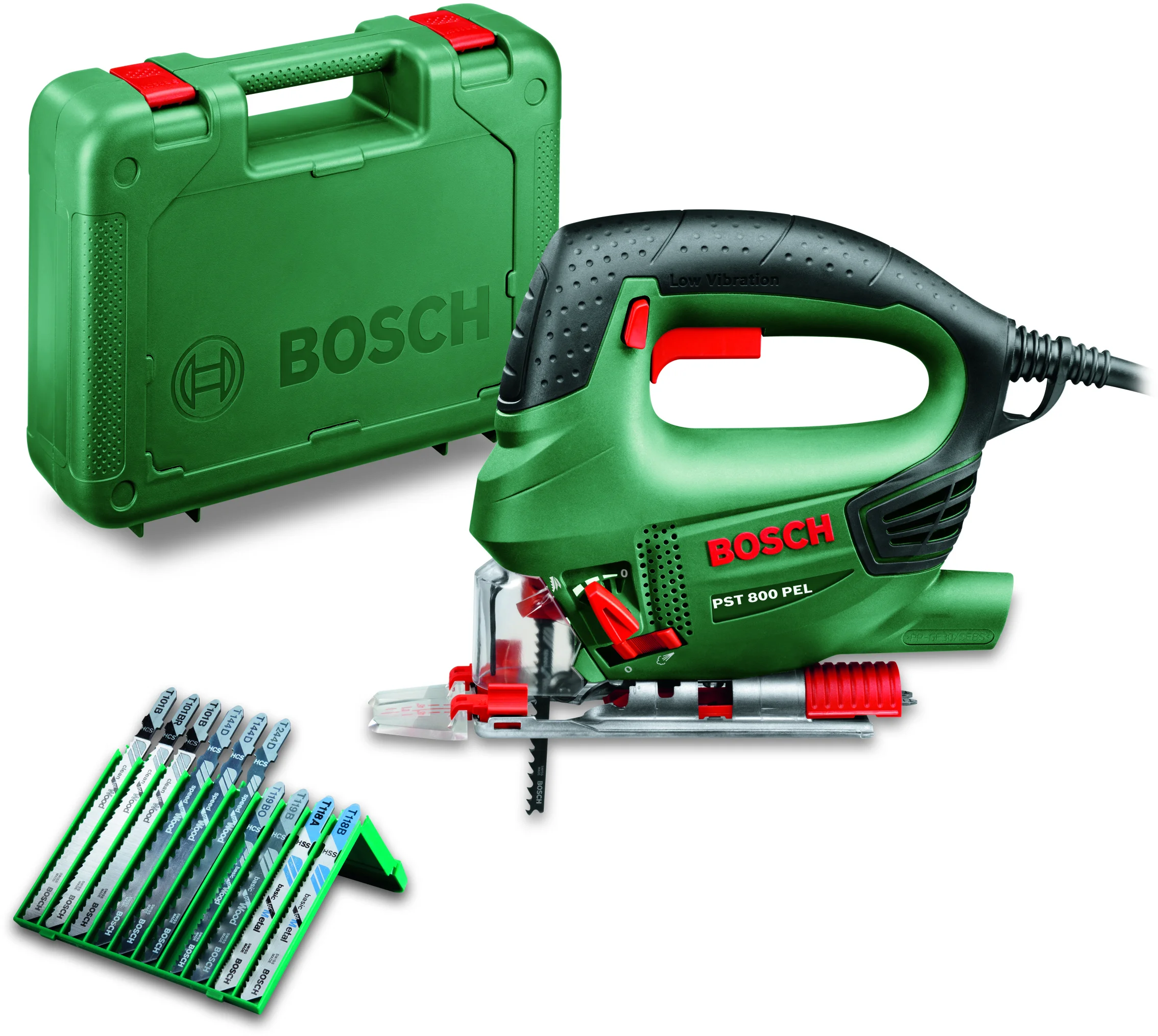 Bosch PST 800 PEL CT + 10 pílových listov (0.603.3A0.101)