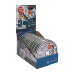 BOSCH Rezný kotúč PRO na nerezovú oceľ a kov, 115 × 1 × 22,23 mm, X-Lock, rovný, 10 ks (2.608.619.266