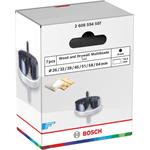 BOSCH Sada dierovačov na drevo a sadrokartón, 26; 32; 39; 45; 51; 58; 64 × 18,5 mm (2.608.594.507)