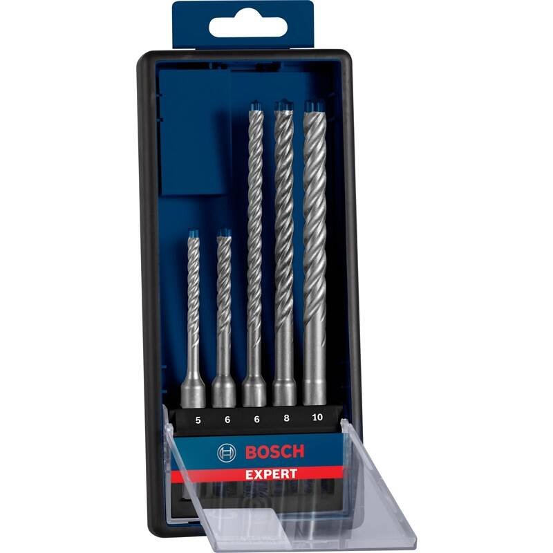 BOSCH Sada príklepových vrtákov EXPERT SDS plus-7X, 5/6/6/8/10 mm, 5 ks (2.608.900.197)