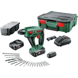Bosch Uneo Maxx 18 Li, 2x1,5 Ah + Systembox + 19-dielna sada (0.603.952.30K)