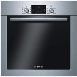 BOSCH vestavěná trouba HBA 43T350 nerez, 53 l, 7 druhů ohřevu, Gril, LCD