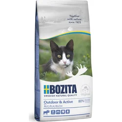 Bozita Cat Outdoor & Active Elk (los) 2 kg granule pro kočky