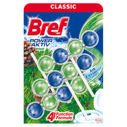 Bref WC blok Power Aktiv Pine 3x50g 