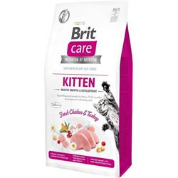 Brit Care Cat Grain-Free Kitten Healthy Growth & Development, 7kg granule pro koťata