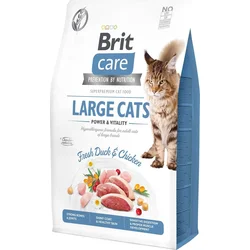Brit Care Cat Grain-Free Large cats Power & Vitality, 2kg granule pre mačky