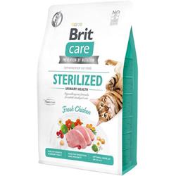 Brit Care Cat Grain-Free Sterilized Urinary Health, 2kg granule pro kočky