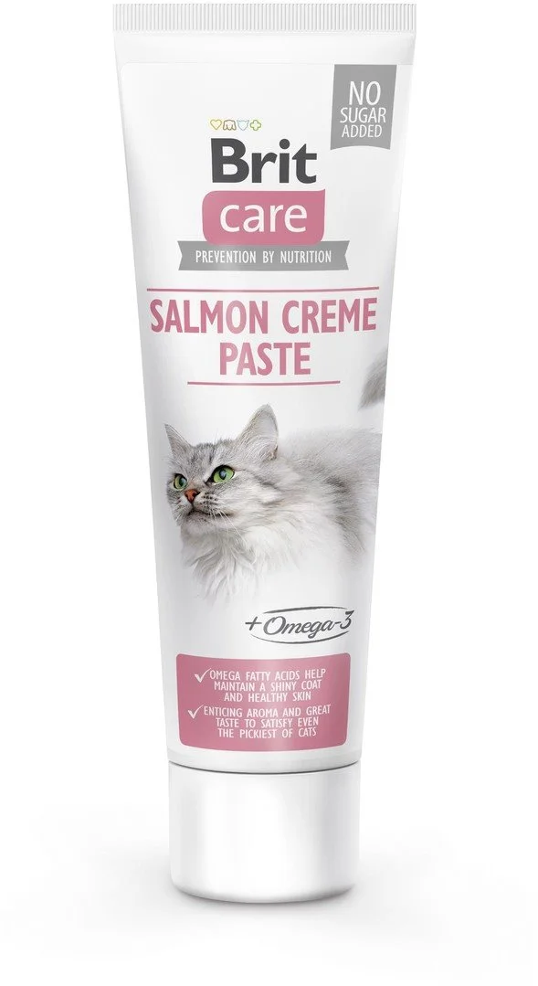 Brit Care Cat Paste Salmon creme 100g pasta pre mačky