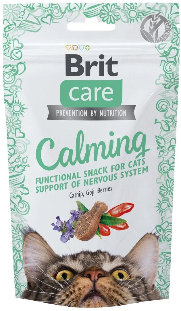 Brit Care Cat Snack Calming 50g pochúťky pre mačky