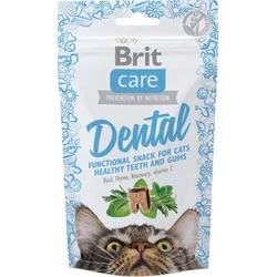 Brit Care Cat Snack Dental 50g pamlsky pro kočky