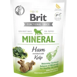 Brit Care Dog Functional Snack Mineral Ham for Puppies 150g pamlsky pro psy