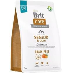 Brit Care Dog Grain-free Senior & Light, 3kg granule pro psy