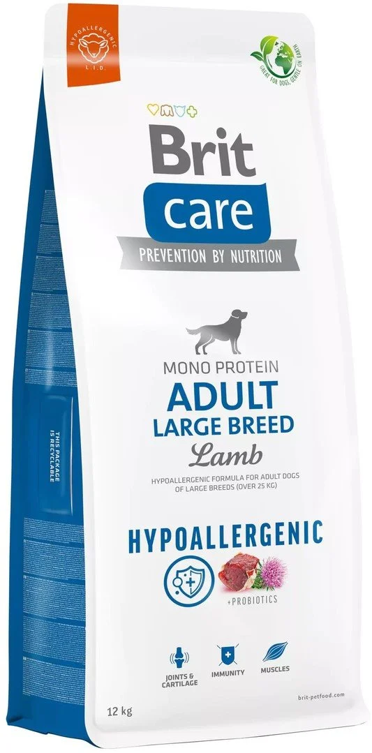 Brit Care Dog Hypoallergenic Adult Large Breed, 12 kg granúl pre psy