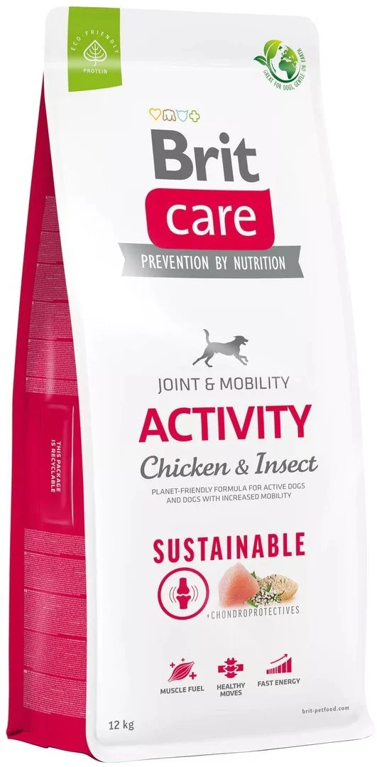 Brit Care Dog Sustainable Activity, 12 kg granúl pre psy
