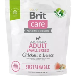 Brit Care Dog Sustainable Adult Small Breed, 1kg granule pro psy