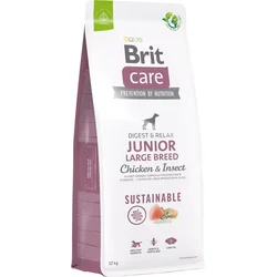 Brit Care Dog Sustainable Junior Large Breed, 12kg granule pre šteňatá