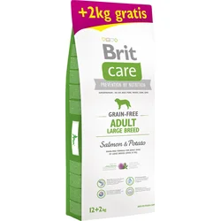 BRIT Care Grain-free Adult Large Salmon & Potato, granule pro psy, 12+2kg