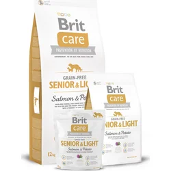 BRIT Care Grain-free Senior Salmon & Potato, granule pro psy, 12kg