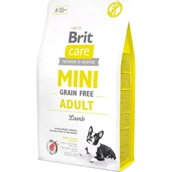 Brit Care Mini Grain Free Adult Lamb 2kg granule pre psy