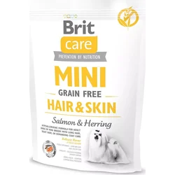 Brit Care Mini Grain Free Hair & Skin 0,4kg granule pro psy
