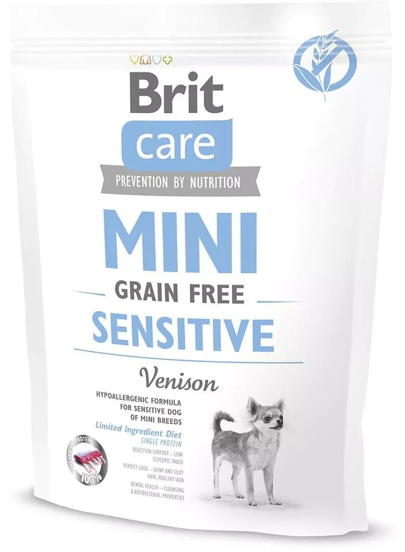 Brit Care Mini Grain Free Sensitive 0,4kg granule pro psy