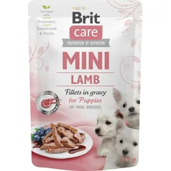 Brit Care Mini Puppy Lamb fillets in gravy 85g kapsičky pro štěňata