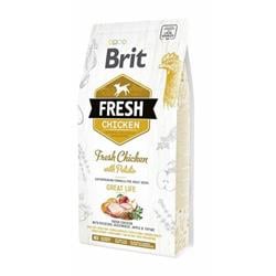 Brit Fresh Chicken with Potato Adult Great Life 2,5kg granule pro psy