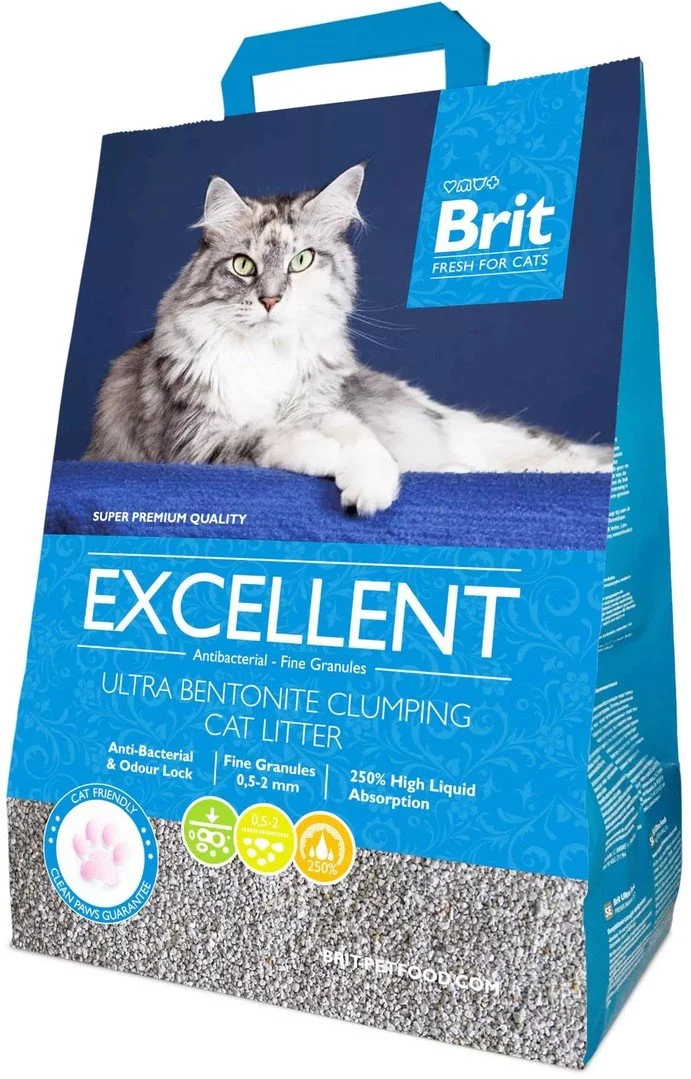 Brit Fresh for Cats Excellent Ultra Bentonite 10kg podstielka pre mačky