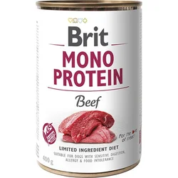BRIT Mono Protein Beef, konzerva pro psy, 400g