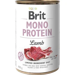 BRIT Mono Protein Lamb, konzerva pro psy 400g