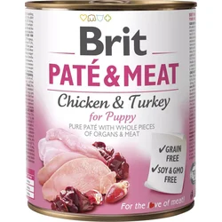 Brit Paté & Meat for Puppy 800g konzerva pro štěňata