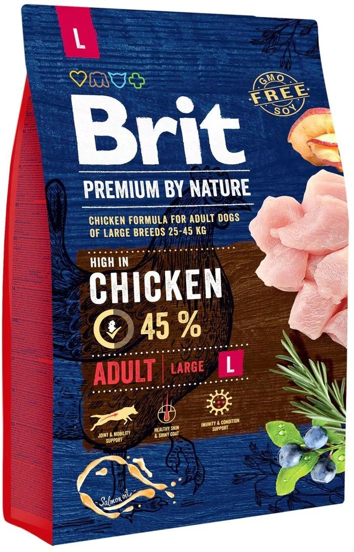 Brit Premium by Nature Adult L 3kg granule pro psy